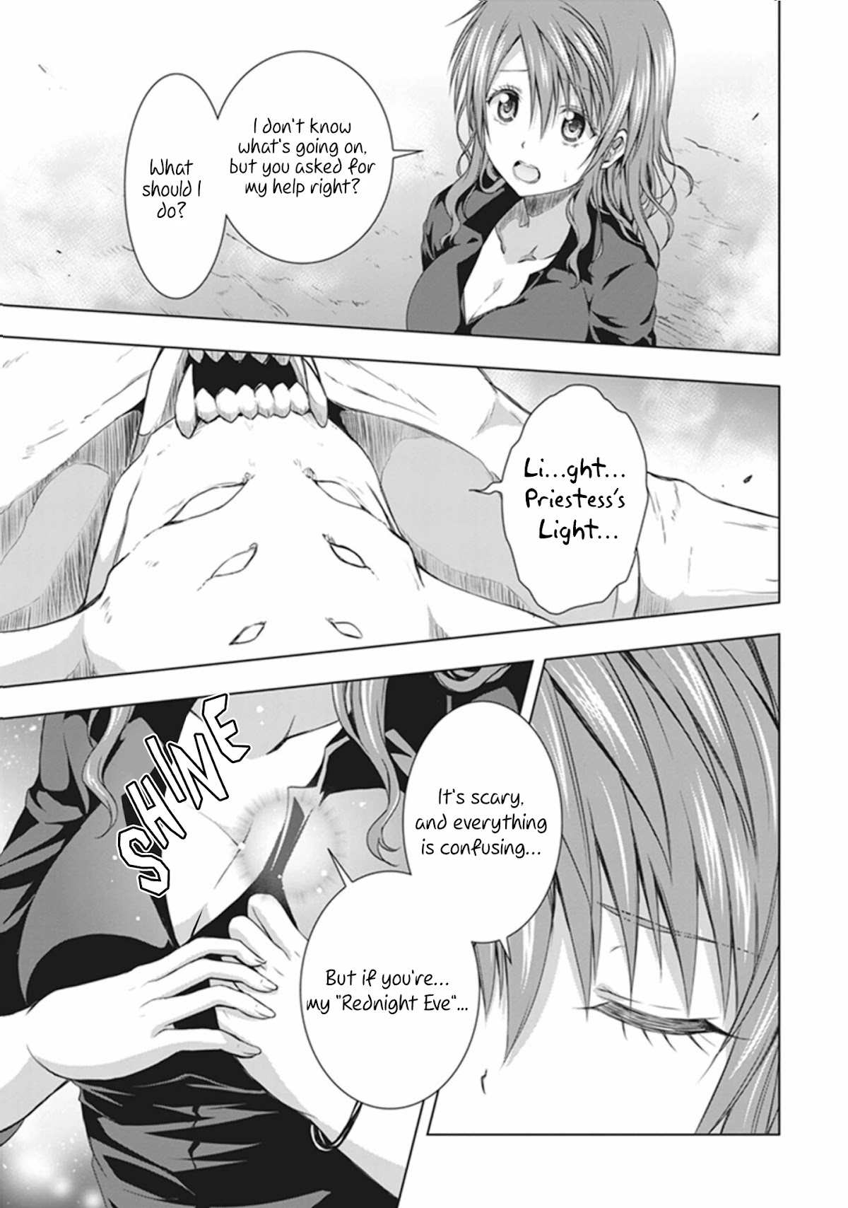Red Night Eve Chapter 16 page 25 - Chapter 16: The Hidden Pyramid Part 4
