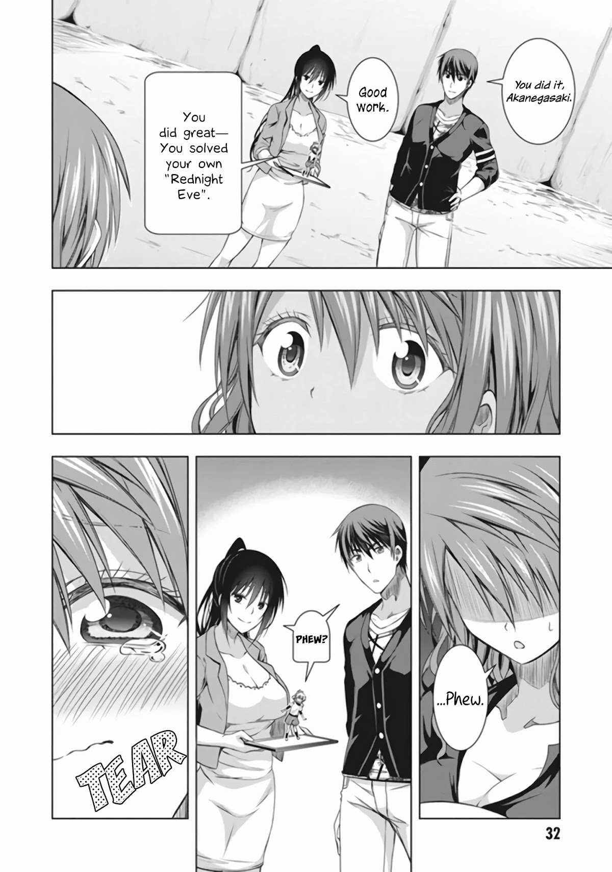 Red Night Eve Chapter 16 page 32 - Chapter 16: The Hidden Pyramid Part 4