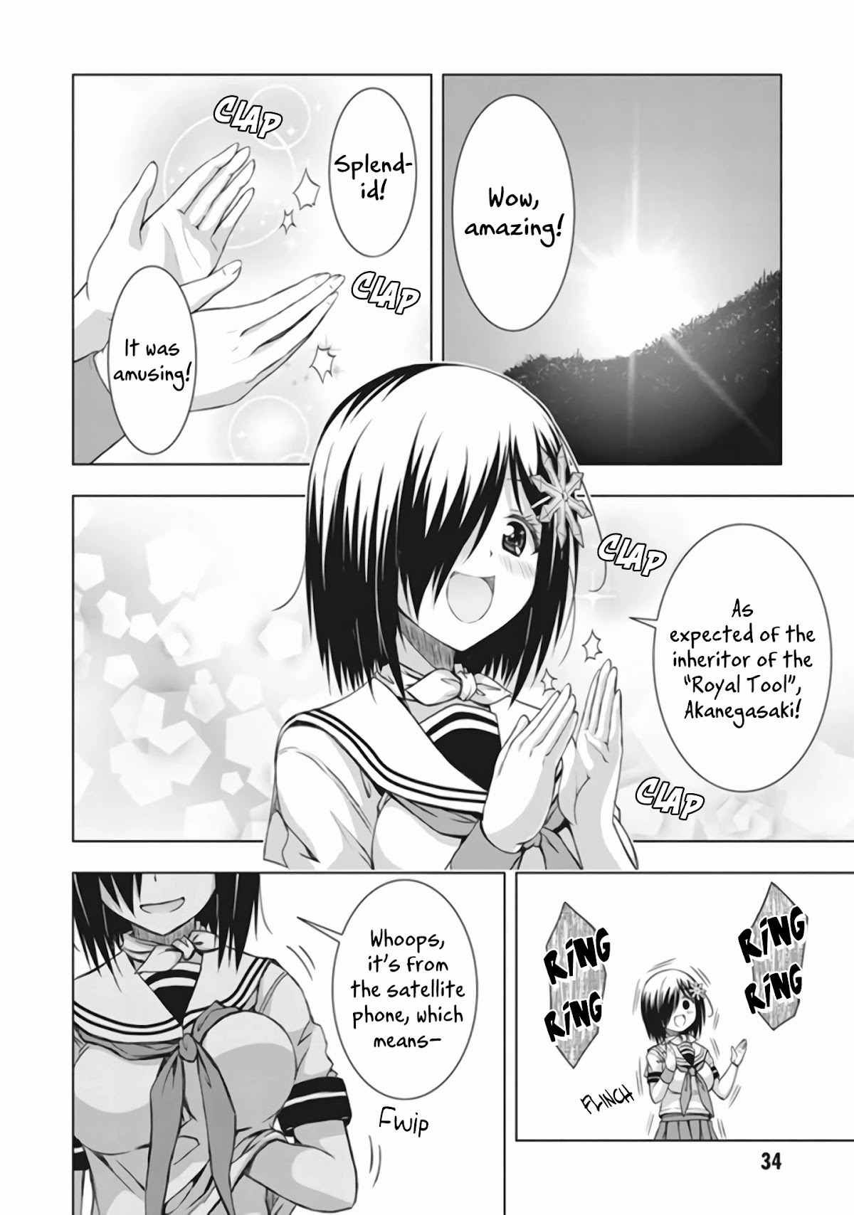 Red Night Eve Chapter 16 page 34 - Chapter 16: The Hidden Pyramid Part 4