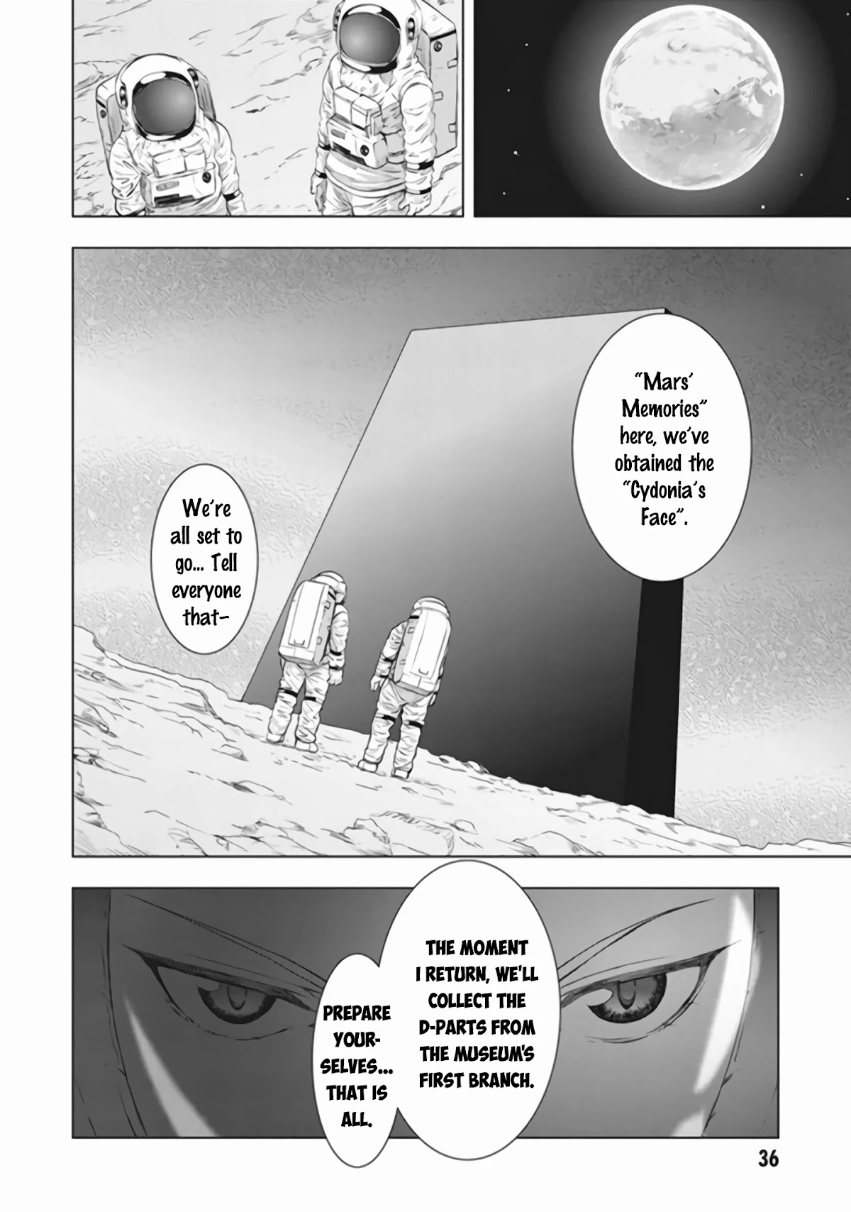 Red Night Eve Chapter 16 page 36 - Chapter 16: The Hidden Pyramid Part 4