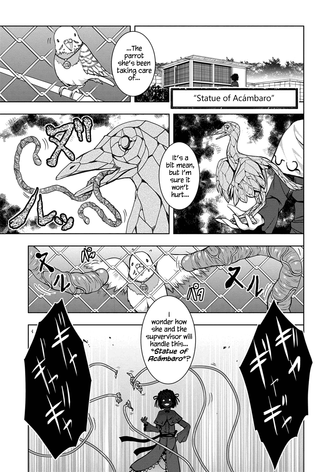 Red Night Eve Chapter 2 page 1 - Chapter 2: Statue of Acámbaro
