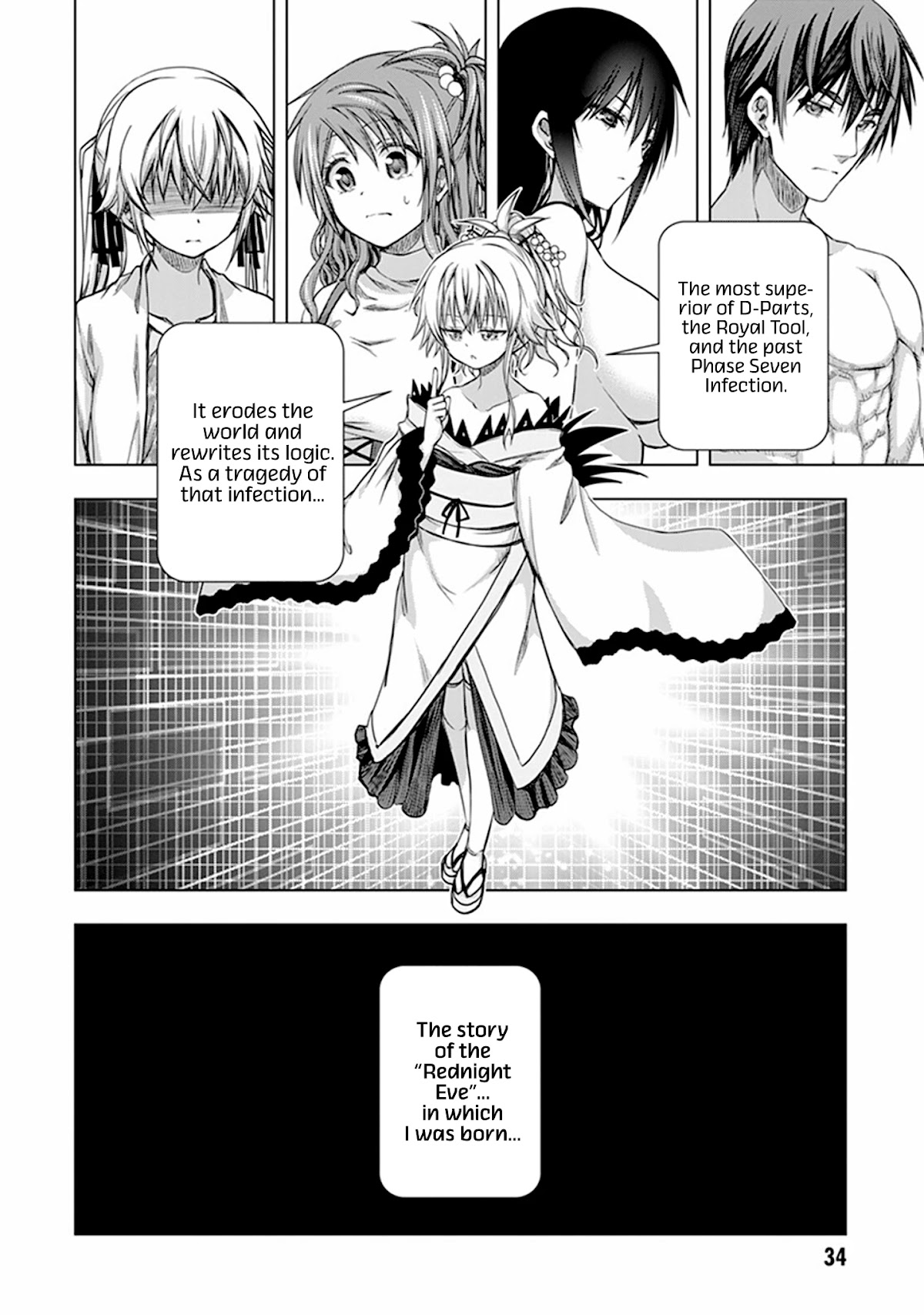 Red Night Eve Chapter 26 page 35 - Chapter 26: The 13 Crystal Skulls Part 2