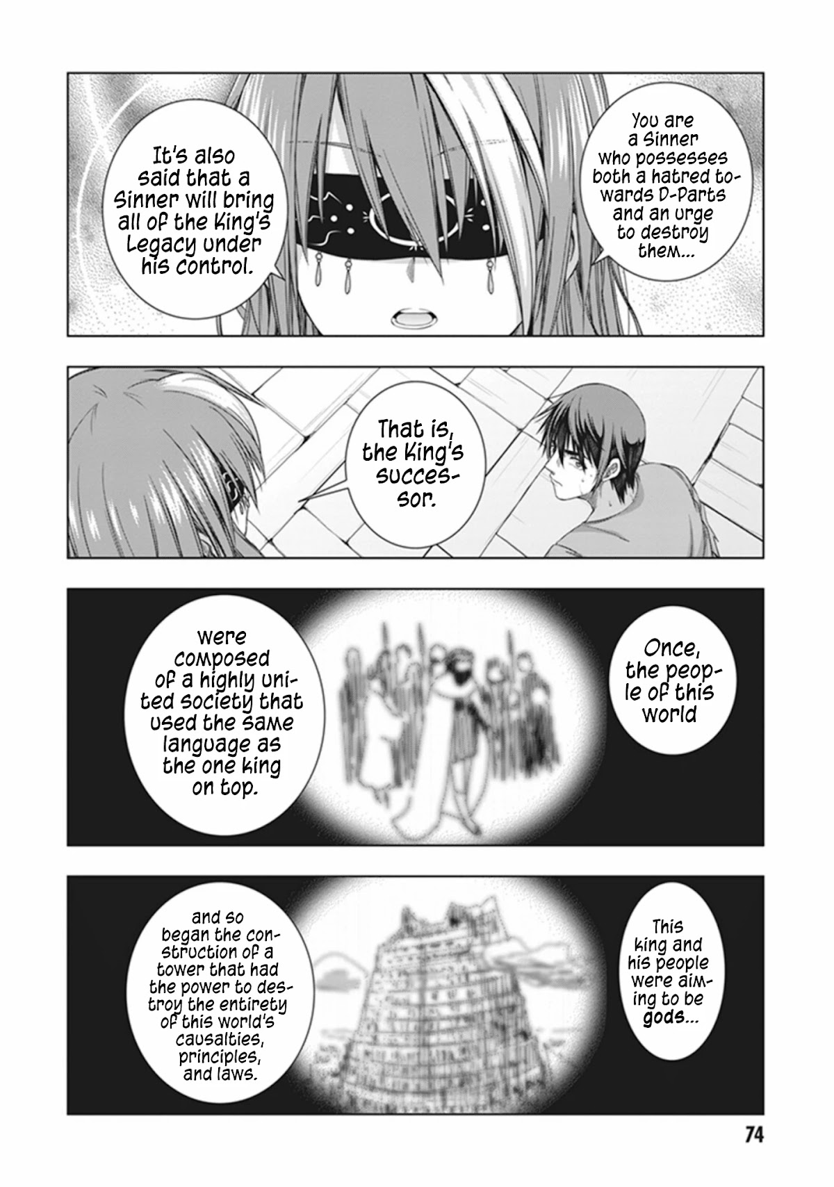 Red Night Eve Chapter 33 page 11 - Chapter 33: The Tower of Babel Part 4