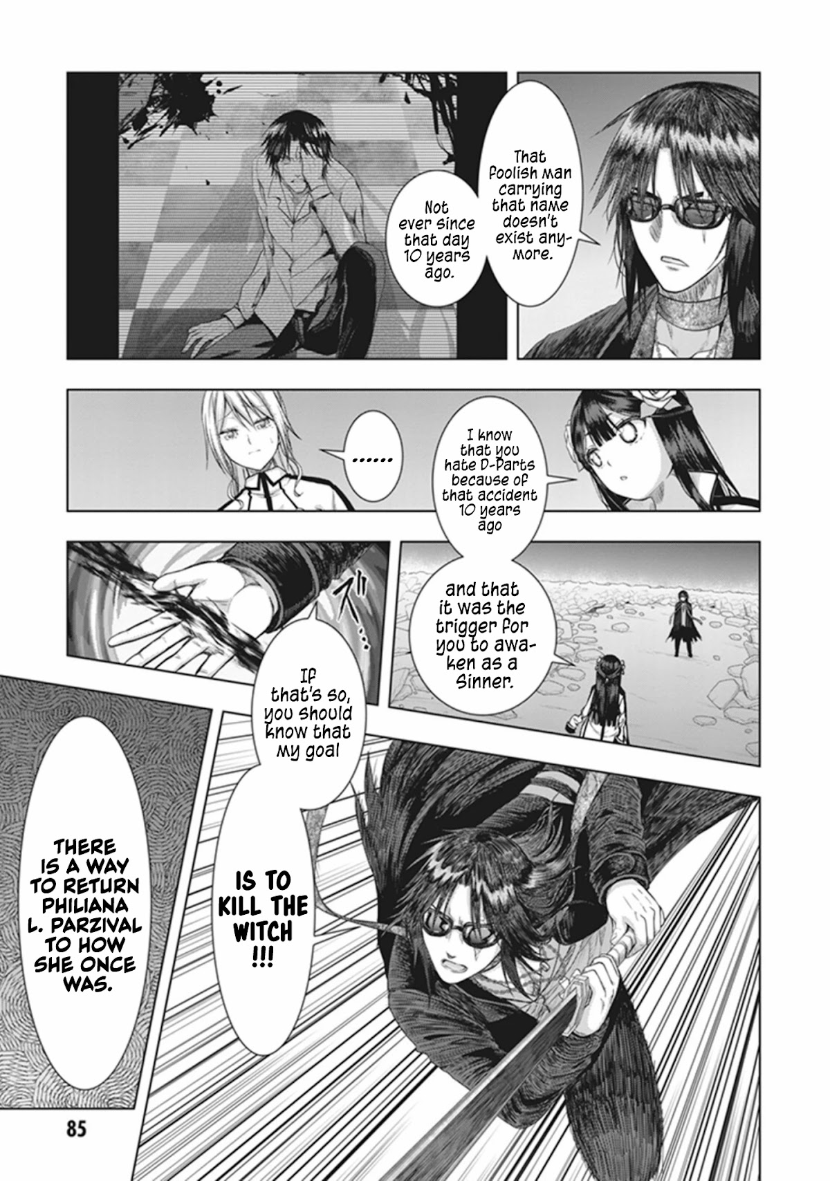 Red Night Eve Chapter 33 page 22 - Chapter 33: The Tower of Babel Part 4