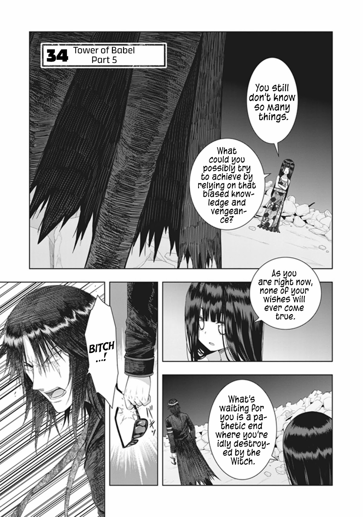 Red Night Eve Chapter 34 page 2 - Chapter 34: The Tower of Babel Part 5