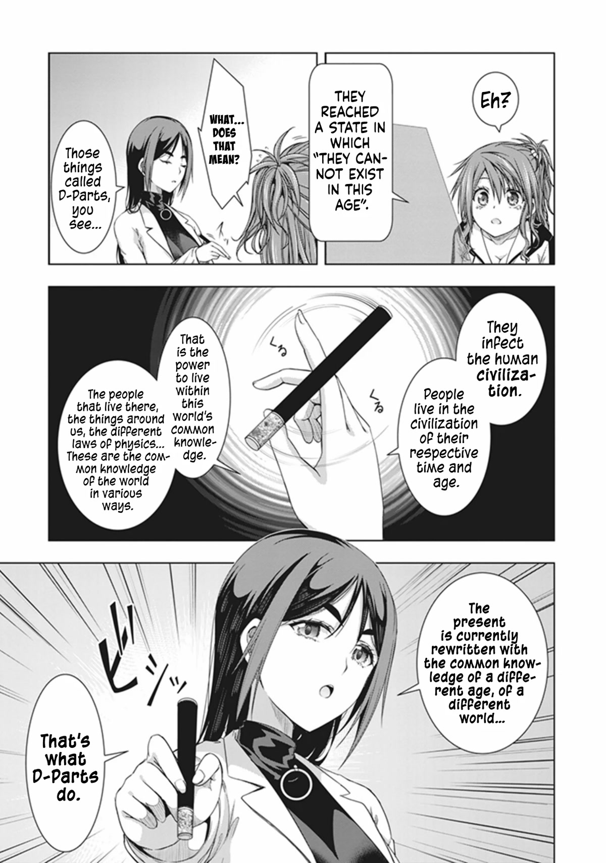 Red Night Eve Chapter 38 page 18 - Chapter 38: Lemuria's Globe Part 3