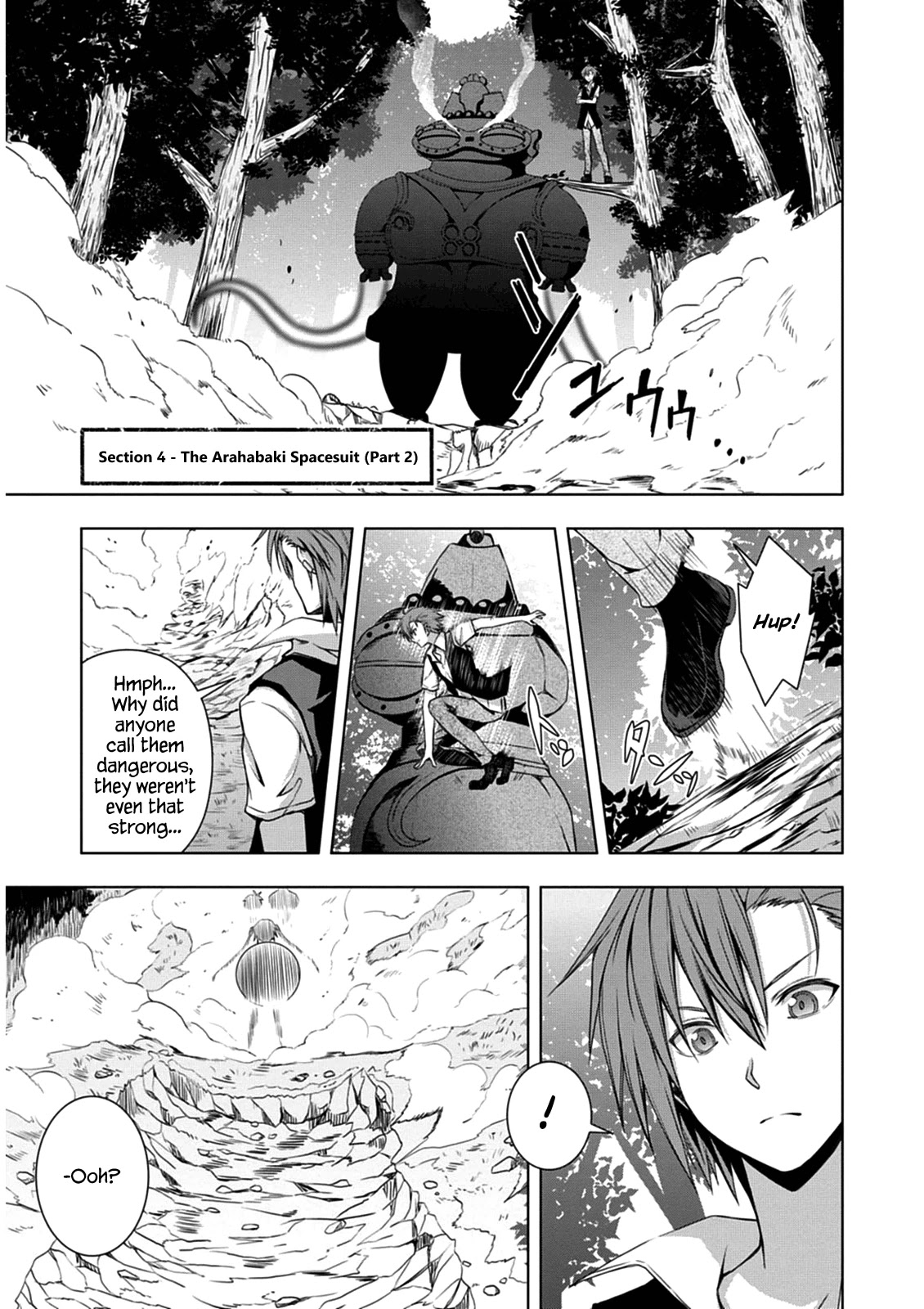 Red Night Eve Chapter 4 page 1 - Chapter 4: The Arahabaki Spacesuit (2)