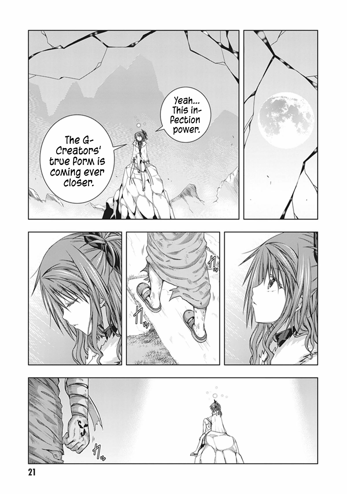 Red Night Eve Chapter 41 page 22 - Chapter 41: Lemuria's Globe Part 6