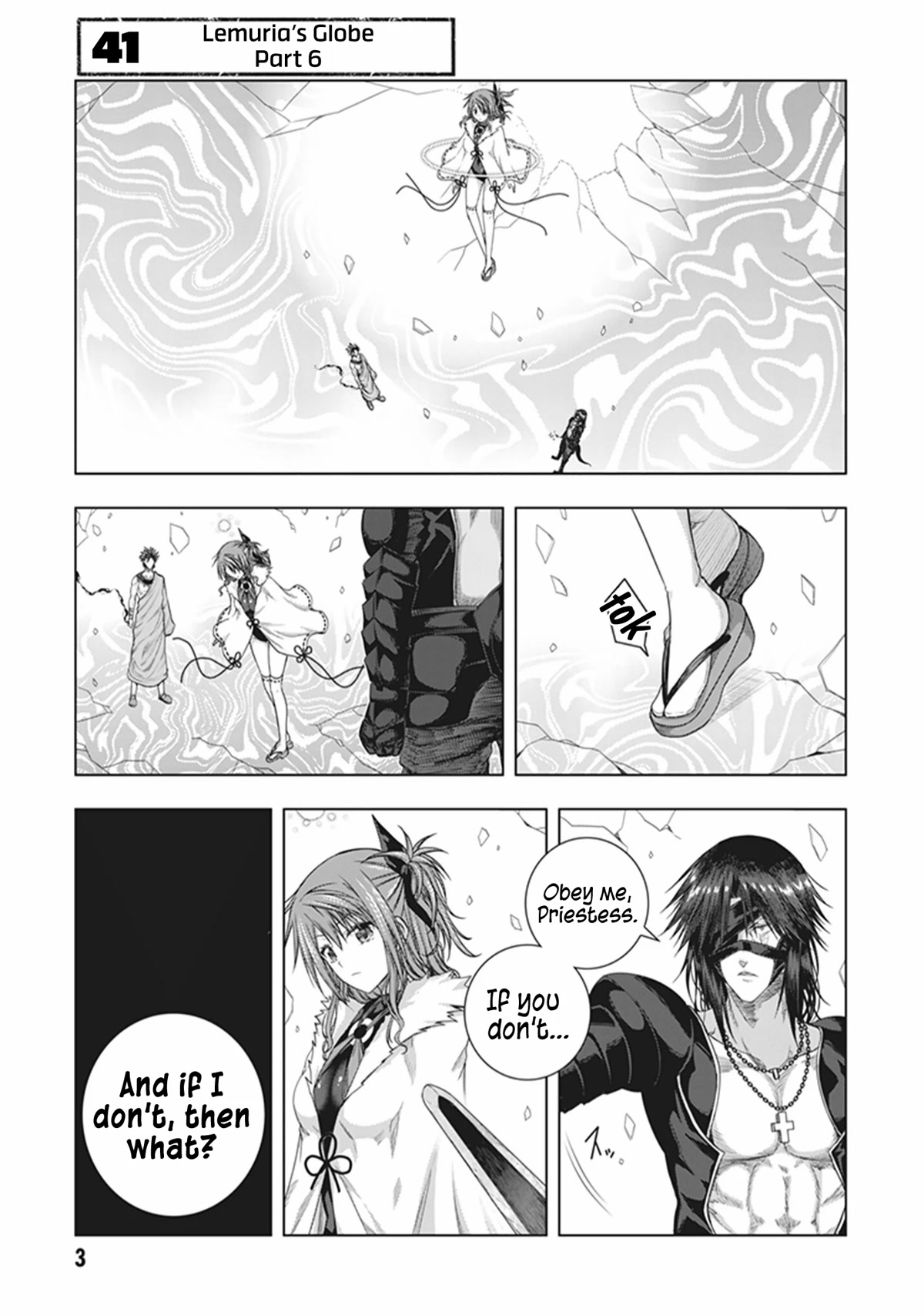 Red Night Eve Chapter 41 page 4 - Chapter 41: Lemuria's Globe Part 6