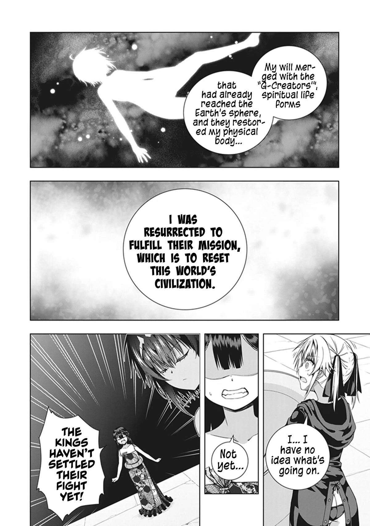 Red Night Eve Chapter 46 page 3 - Chapter 46: Lemuria's Globe Part 11