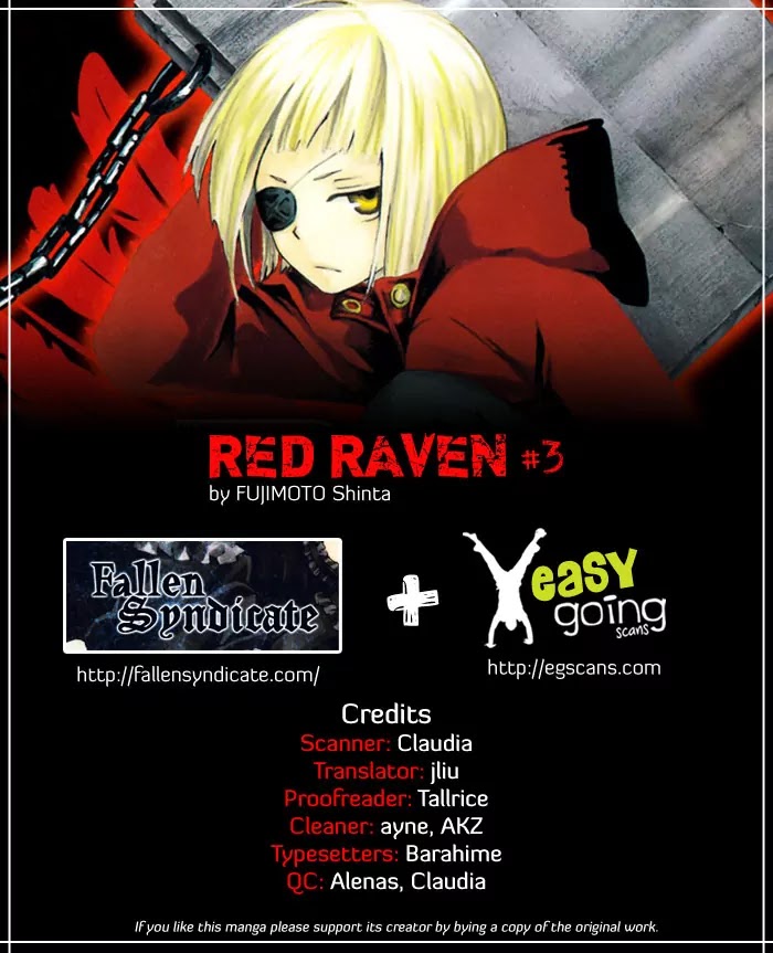 Red Raven Chapter 3 page 1 - Chapter 3