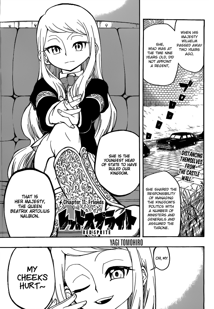 Red Sprite Chapter 11 page 1 - Chapter 11: Friends
