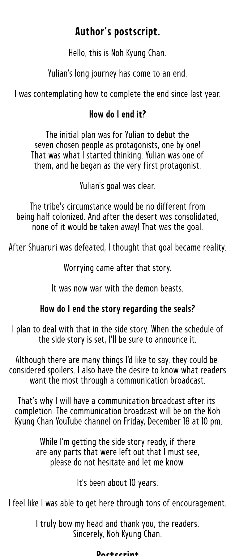 Red Storm Chapter 388.5 page 2 - Chapter 388.5: Epilogue