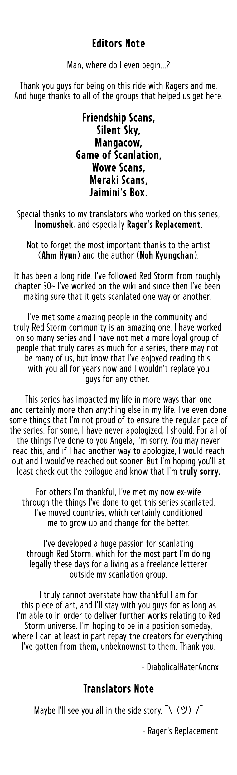 Red Storm Chapter 388.5 page 7 - Chapter 388.5: Epilogue