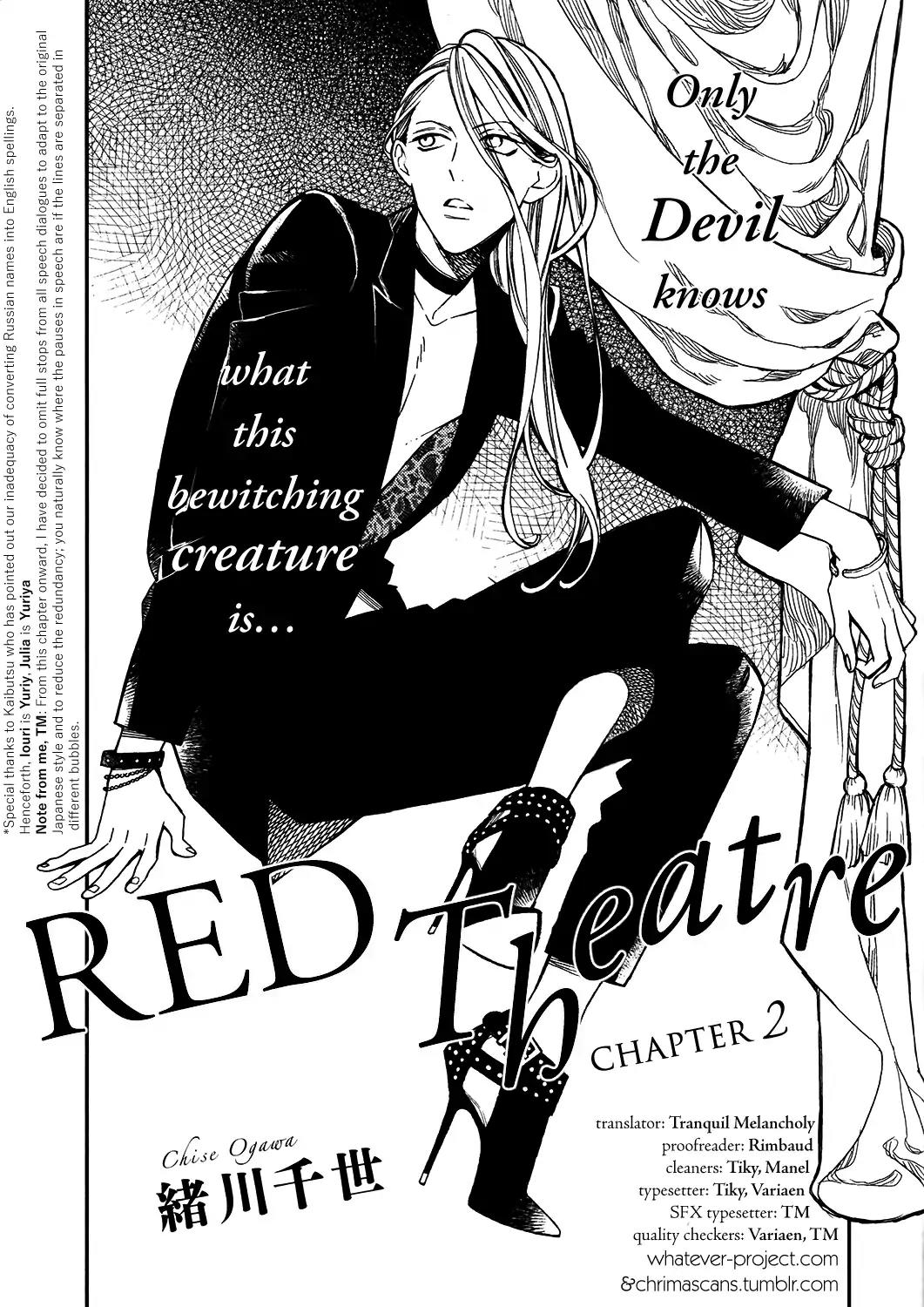 Red Theatre Chapter 2 page 1 - Chapter 2