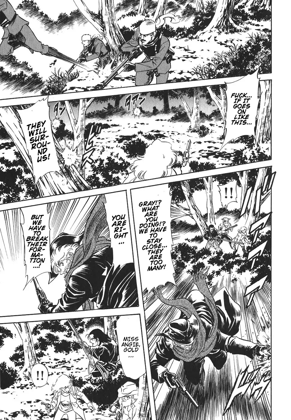 Red Chapter 136 page 13 - Chapter 136: Gun Blaze & Sword KIll