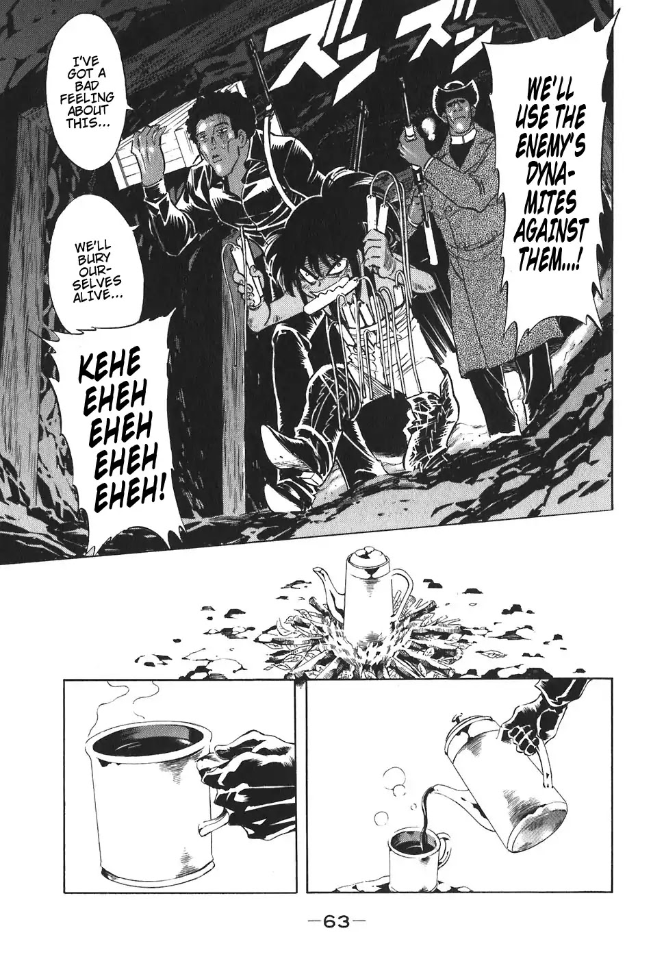 Red Chapter 136 page 5 - Chapter 136: Gun Blaze & Sword KIll