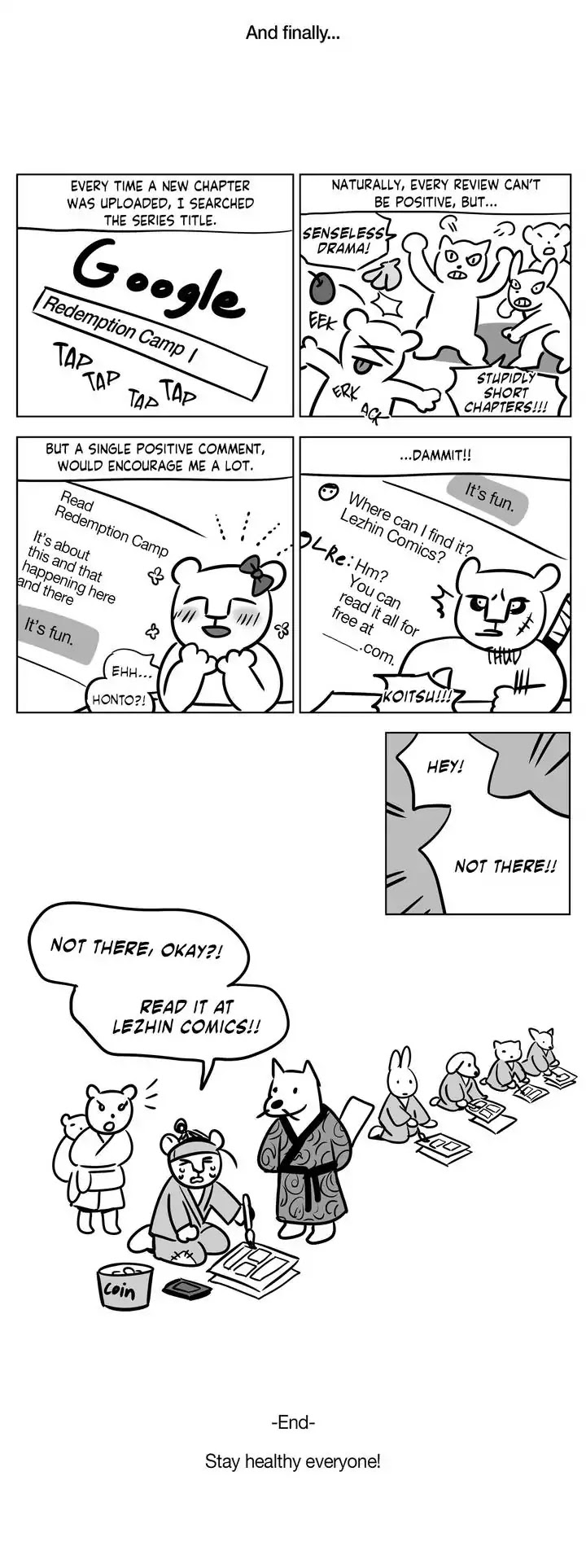 Redemption Camp Chapter 59.5 page 5 - Chapter 59.5: Epilogue