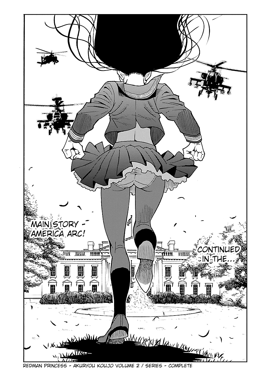 Redman Princess: Akaryou Oujo Chapter 9 page 36 - Chapter 9: Completion of the Prologue [END]
