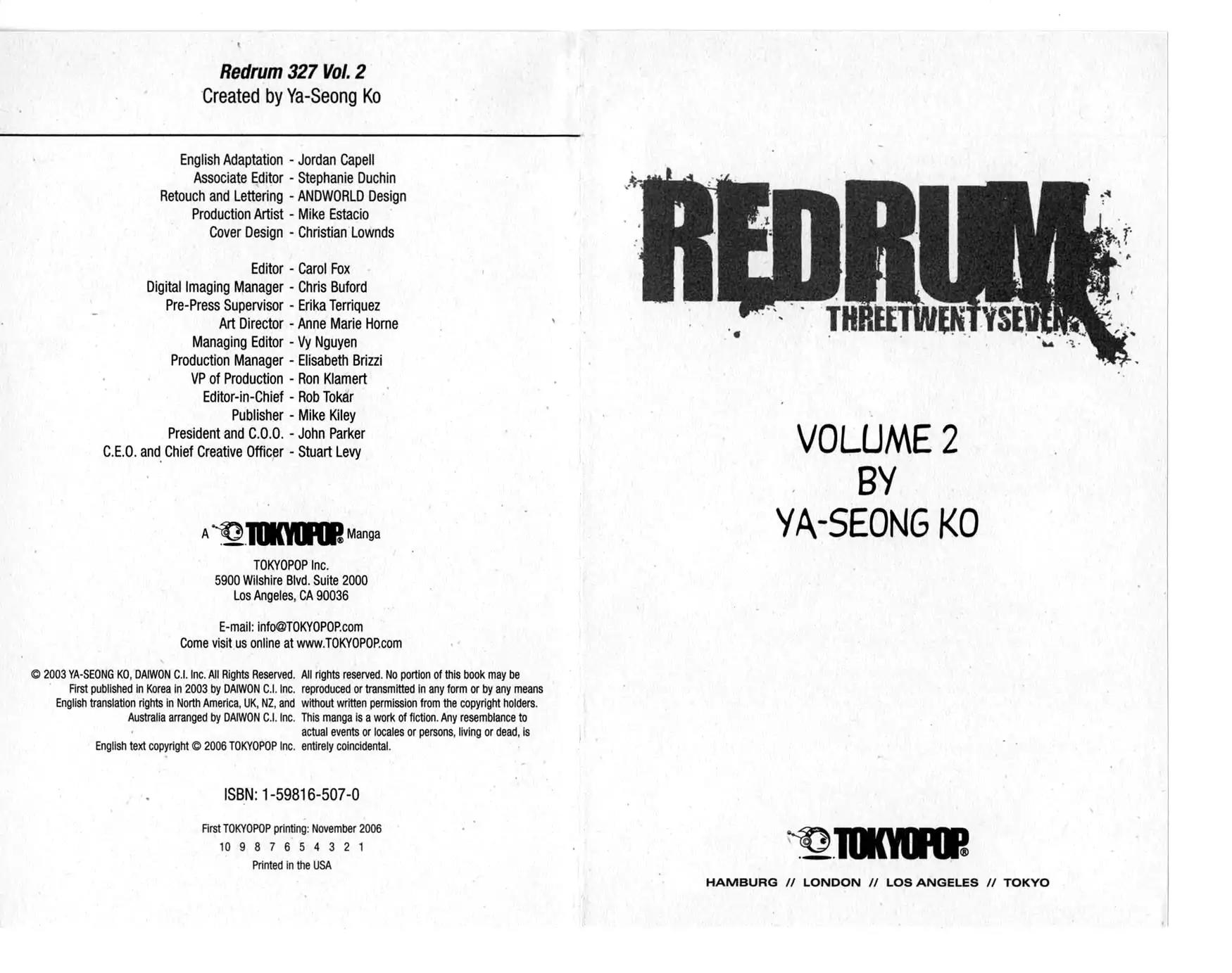 Redrum 327 Chapter 2.1 page 3 - Vol.2 Chapter 1: Silent Midnight
