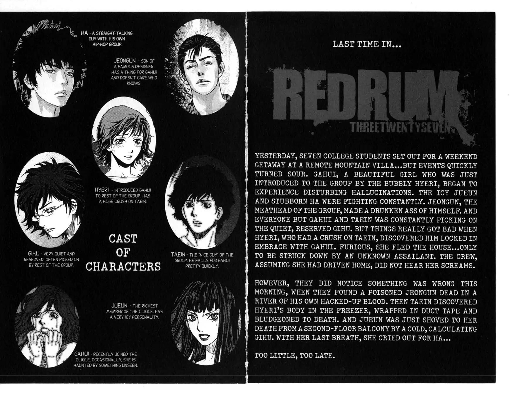 Redrum 327 Chapter 3.1 page 4 - Vol.3 Chapter 1: Bloody Bride