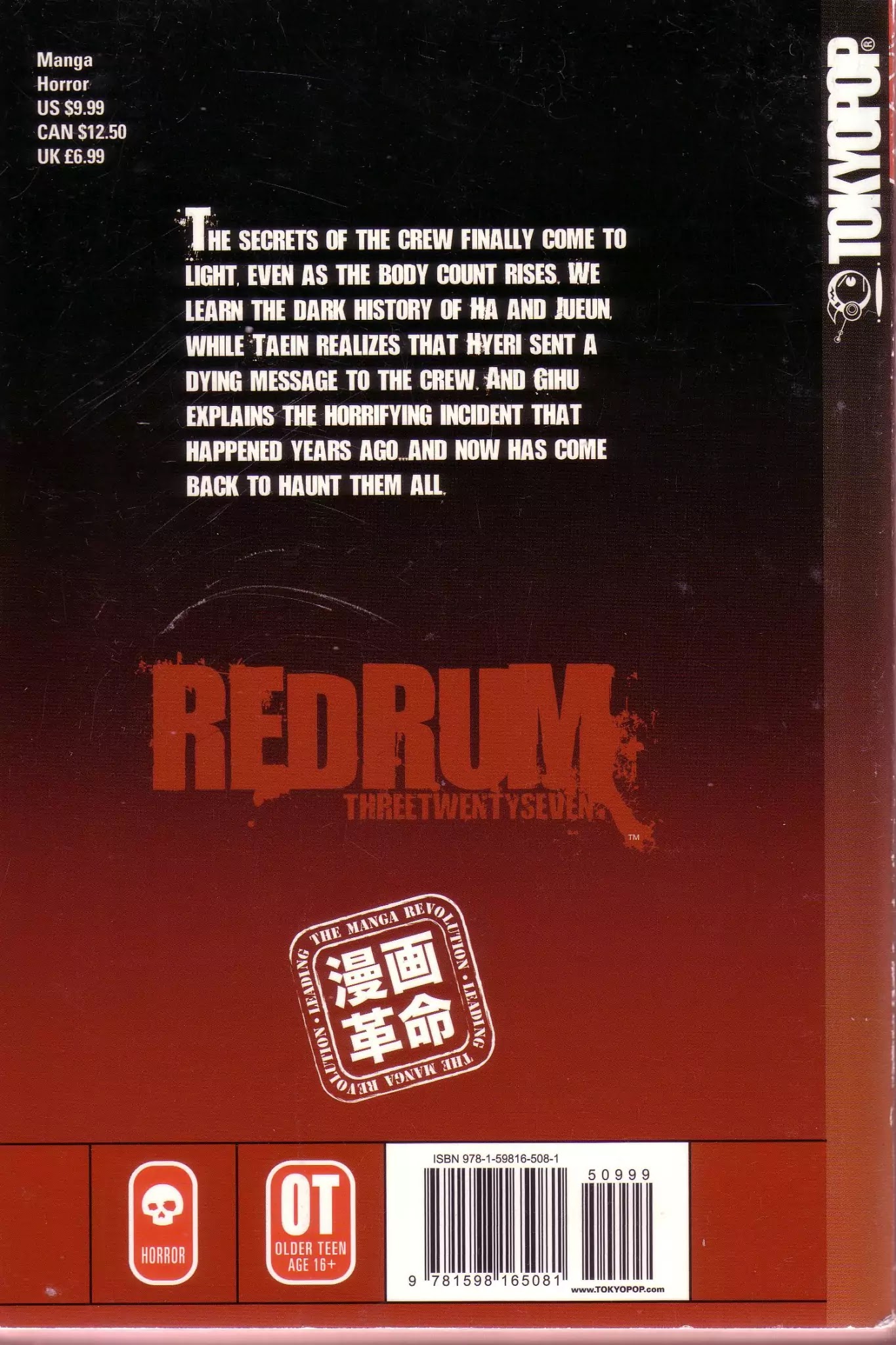 Redrum 327 Chapter 3.6 page 17 - Vol.3 Chapter 6: Silent Anthology [END]