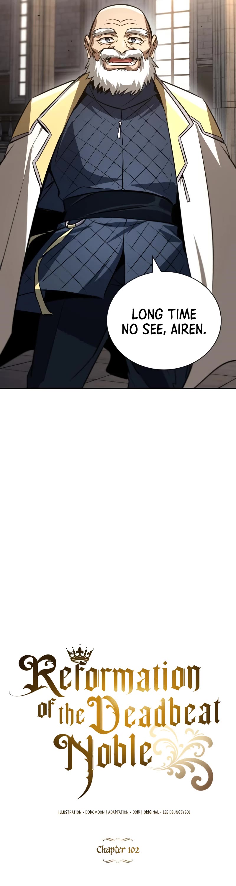 Reformation of the Deadbeat Noble Chapter 102 page 12 - Chapter 102: A sword that cuts through water