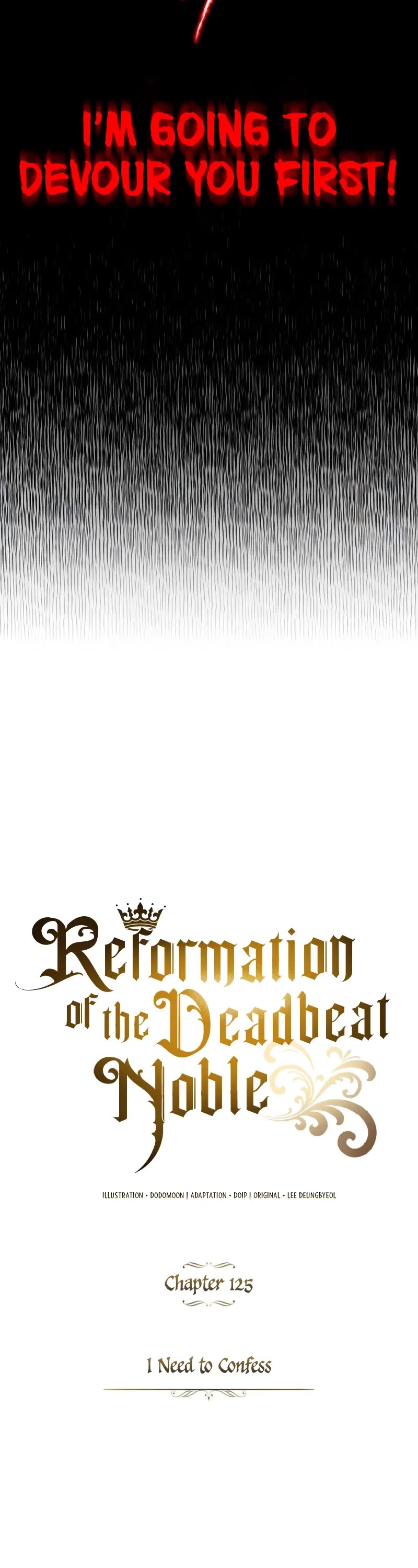 Reformation of the Deadbeat Noble Chapter 125 page 19 - Chapter 125: I Need To Confess