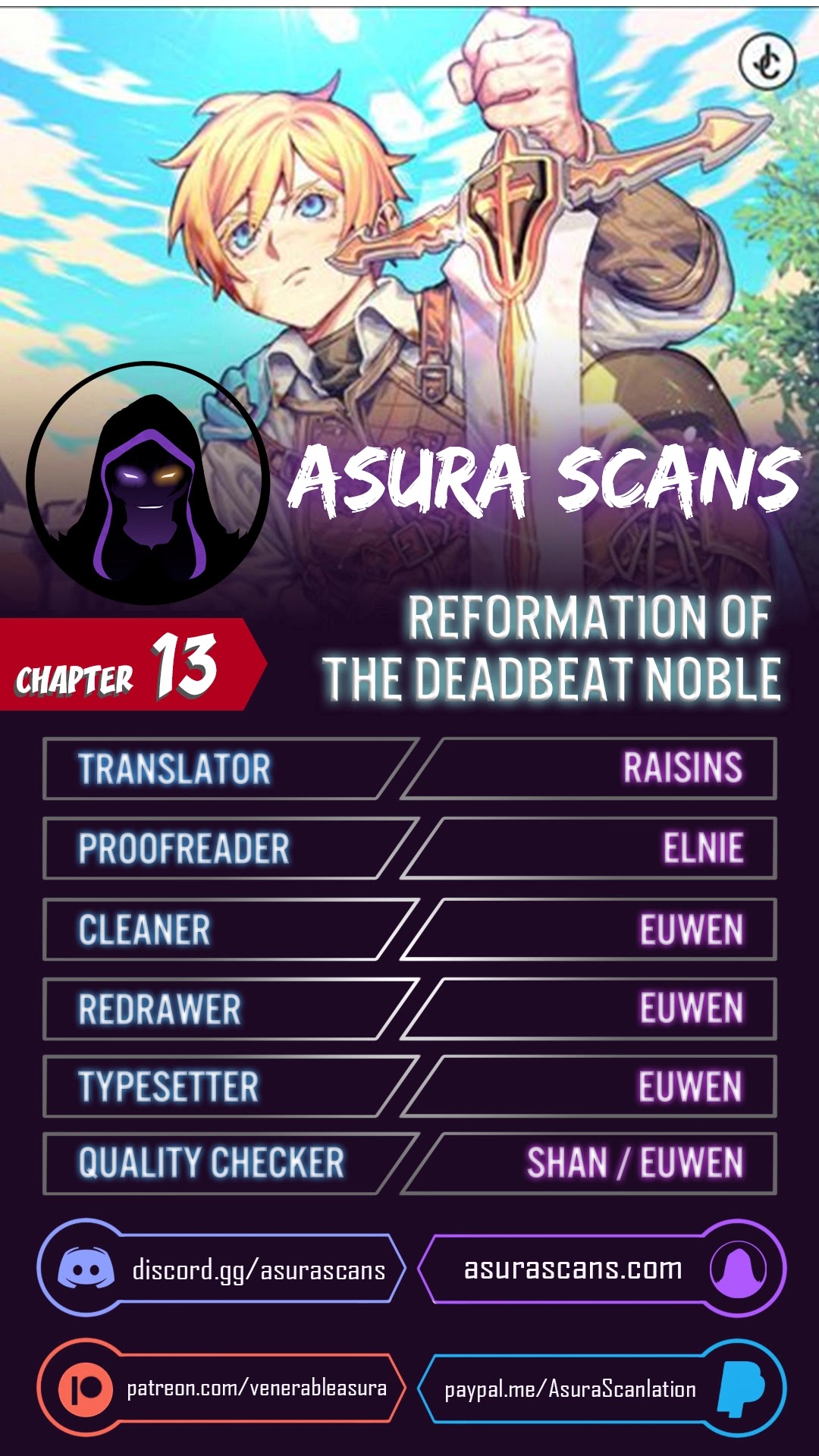 Reformation of the Deadbeat Noble Chapter 13 page 1 - Chapter 13