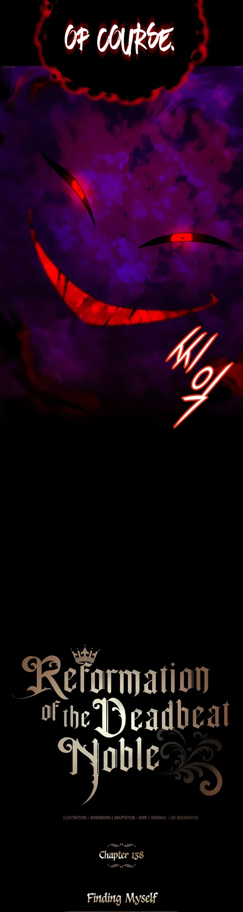 Reformation of the Deadbeat Noble Chapter 138 page 13 - Chapter 138: Finding Myself (S3 End)