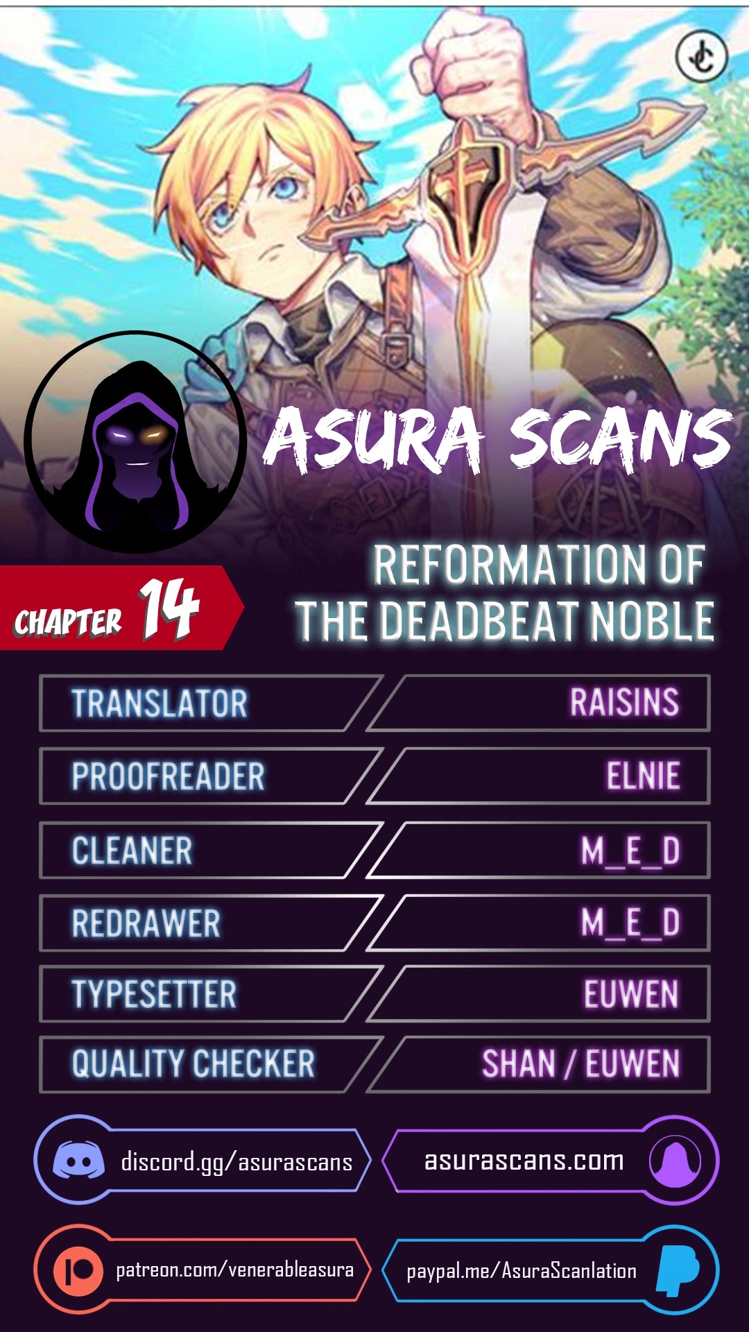 Reformation of the Deadbeat Noble Chapter 14 page 1 - Chapter 14