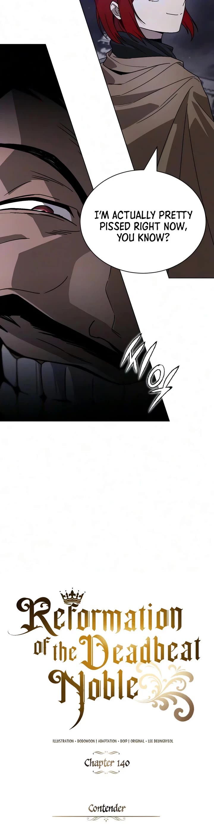 Reformation of the Deadbeat Noble Chapter 140 page 18 - Chapter 140: Contender