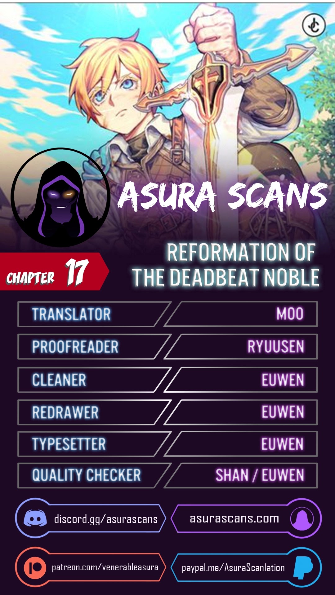 Reformation of the Deadbeat Noble Chapter 17 page 1 - Chapter 17