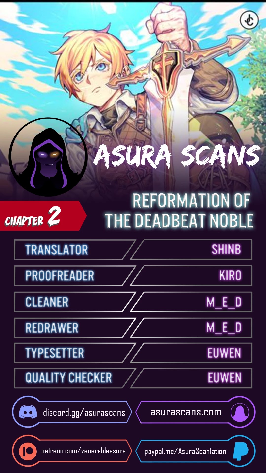 Reformation of the Deadbeat Noble Chapter 2 page 1 - Chapter 2