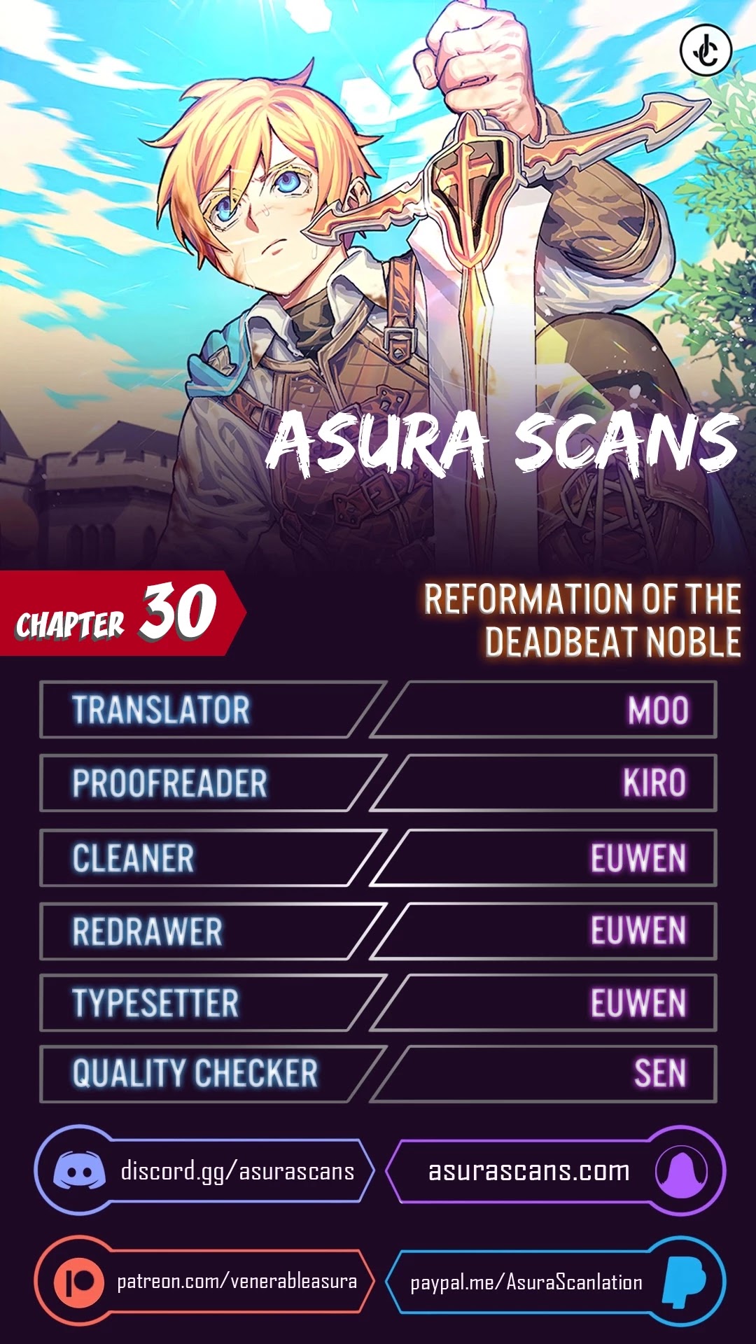 Reformation of the Deadbeat Noble Chapter 30 page 1 - Chapter 30