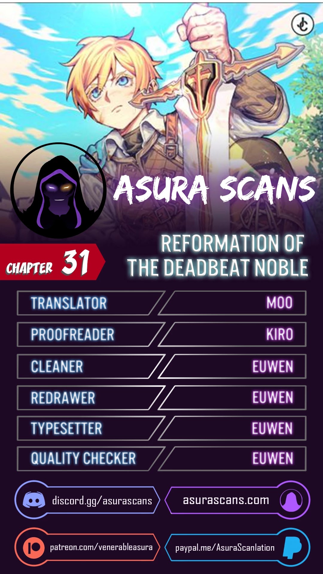 Reformation of the Deadbeat Noble Chapter 31 page 1 - Chapter 31