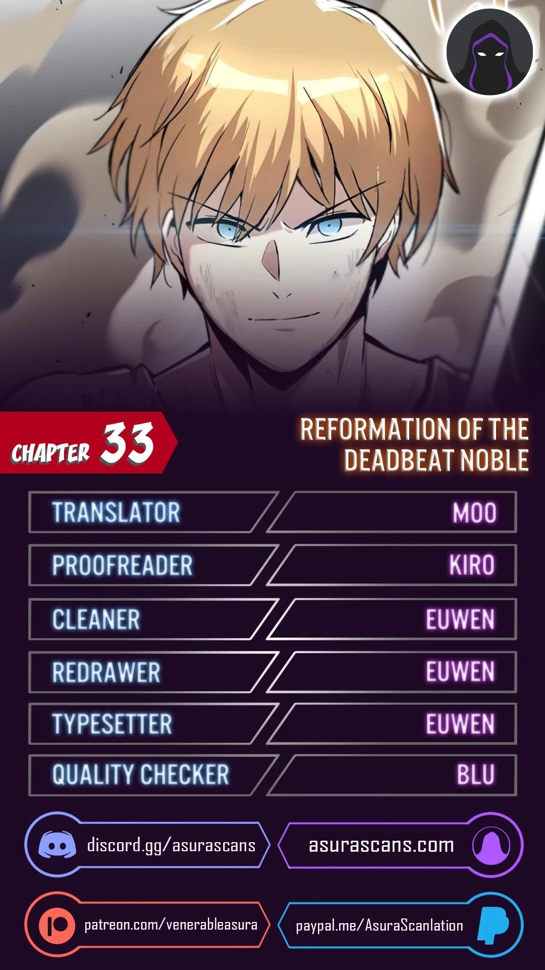 Reformation of the Deadbeat Noble Chapter 33 page 1 - Chapter 33
