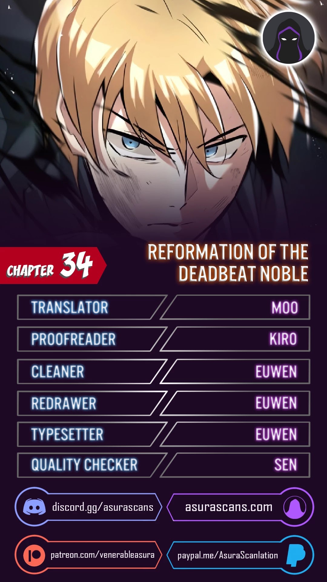Reformation of the Deadbeat Noble Chapter 34 page 1 - Chapter 34