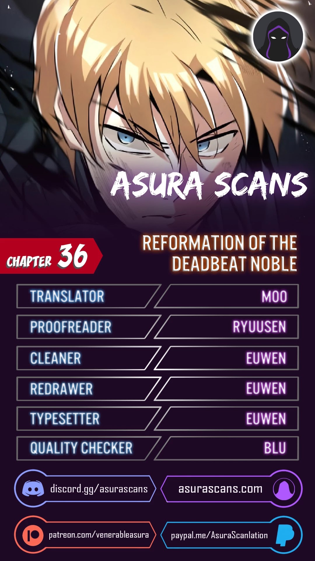 Reformation of the Deadbeat Noble Chapter 36 page 1 - Chapter 36