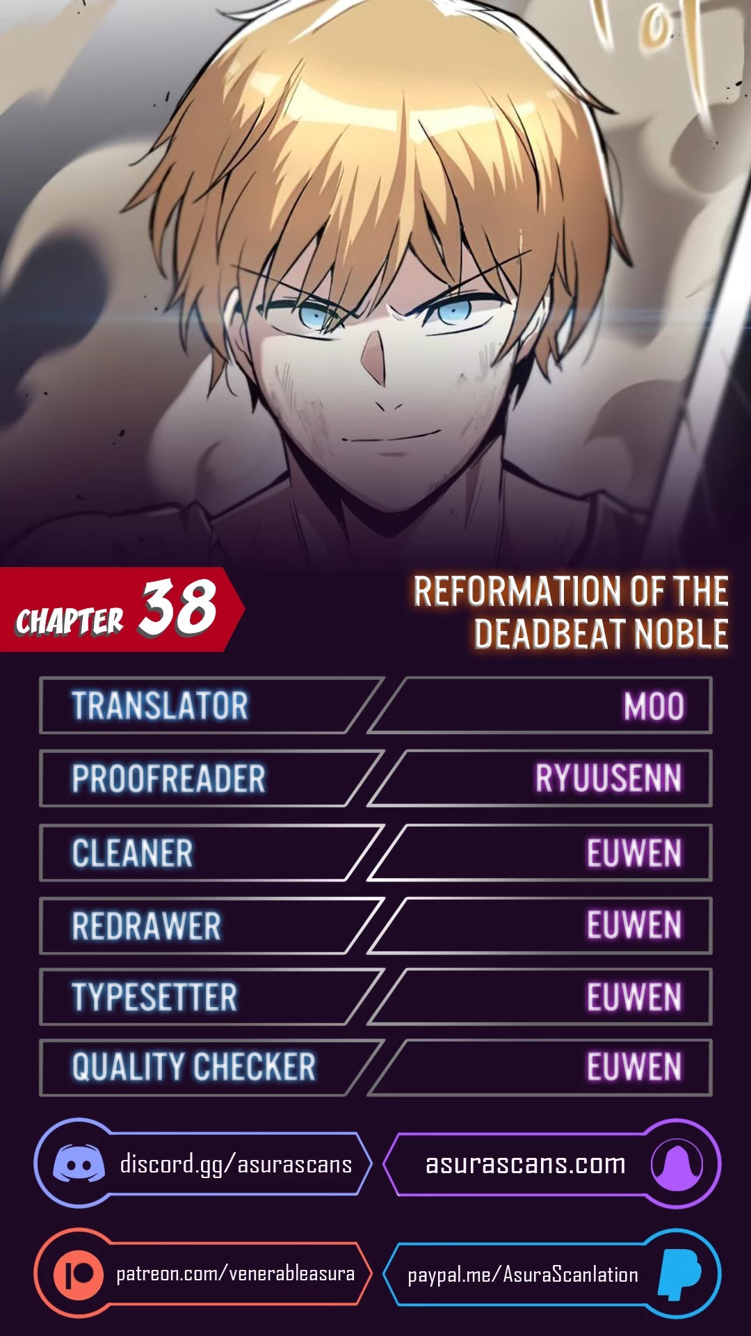 Reformation of the Deadbeat Noble Chapter 38 page 1 - Chapter 38