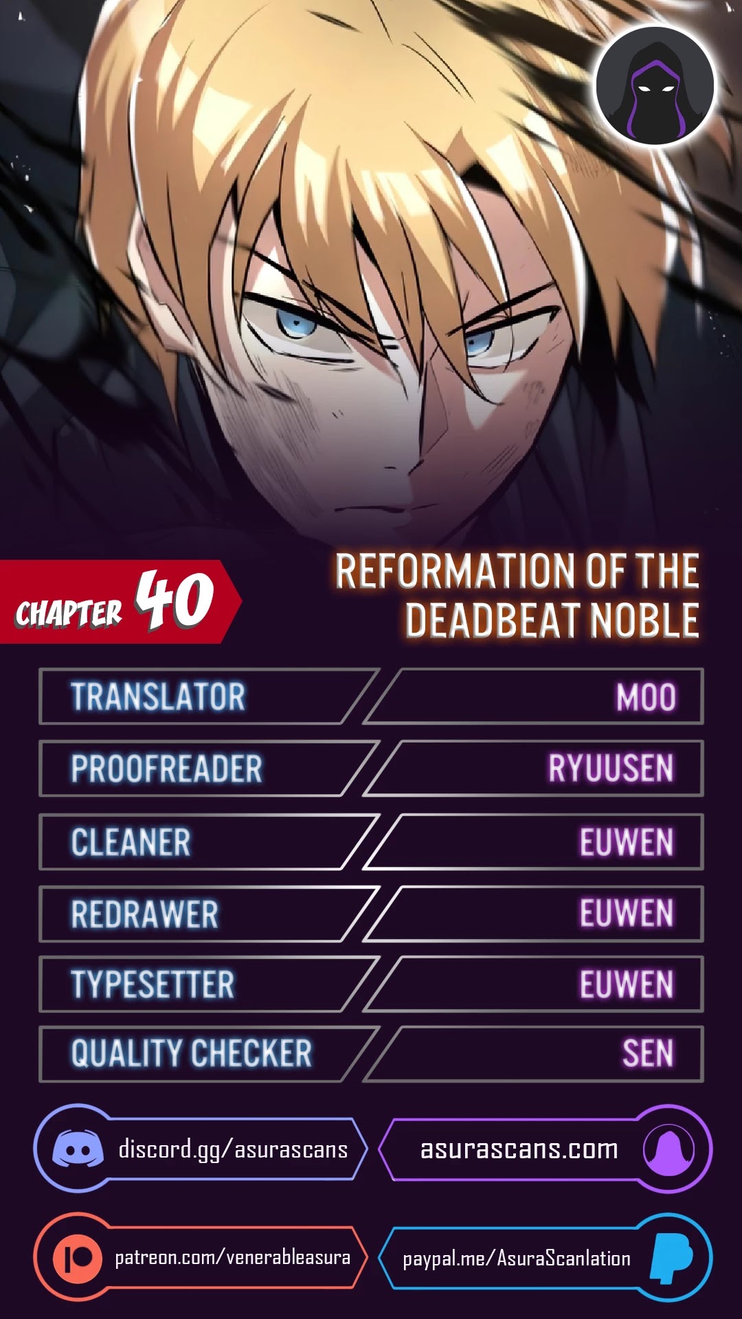 Reformation of the Deadbeat Noble Chapter 40 page 1 - Chapter 40
