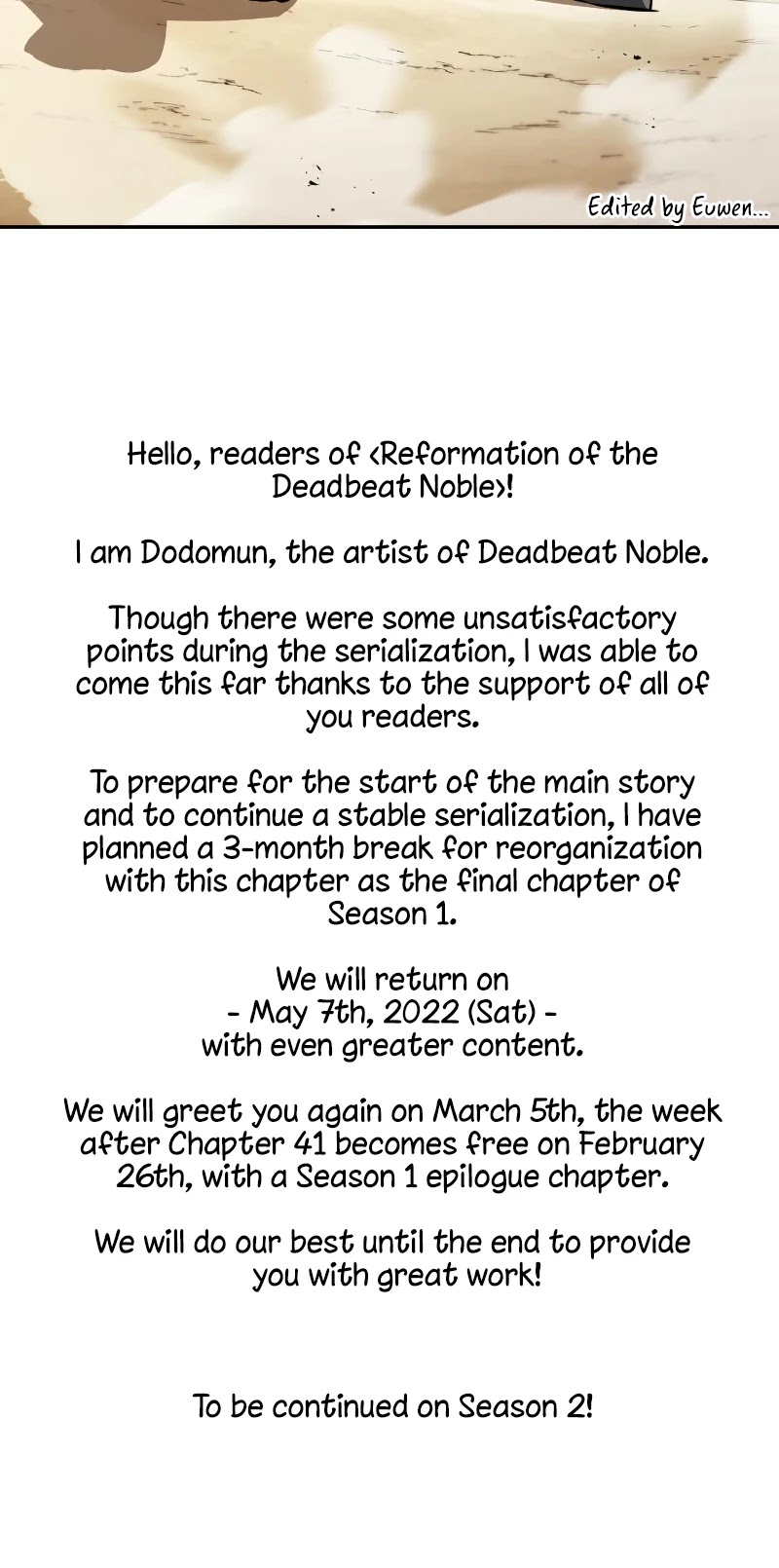 Reformation of the Deadbeat Noble Chapter 41 page 45 - Chapter 41 SEASON 1 END