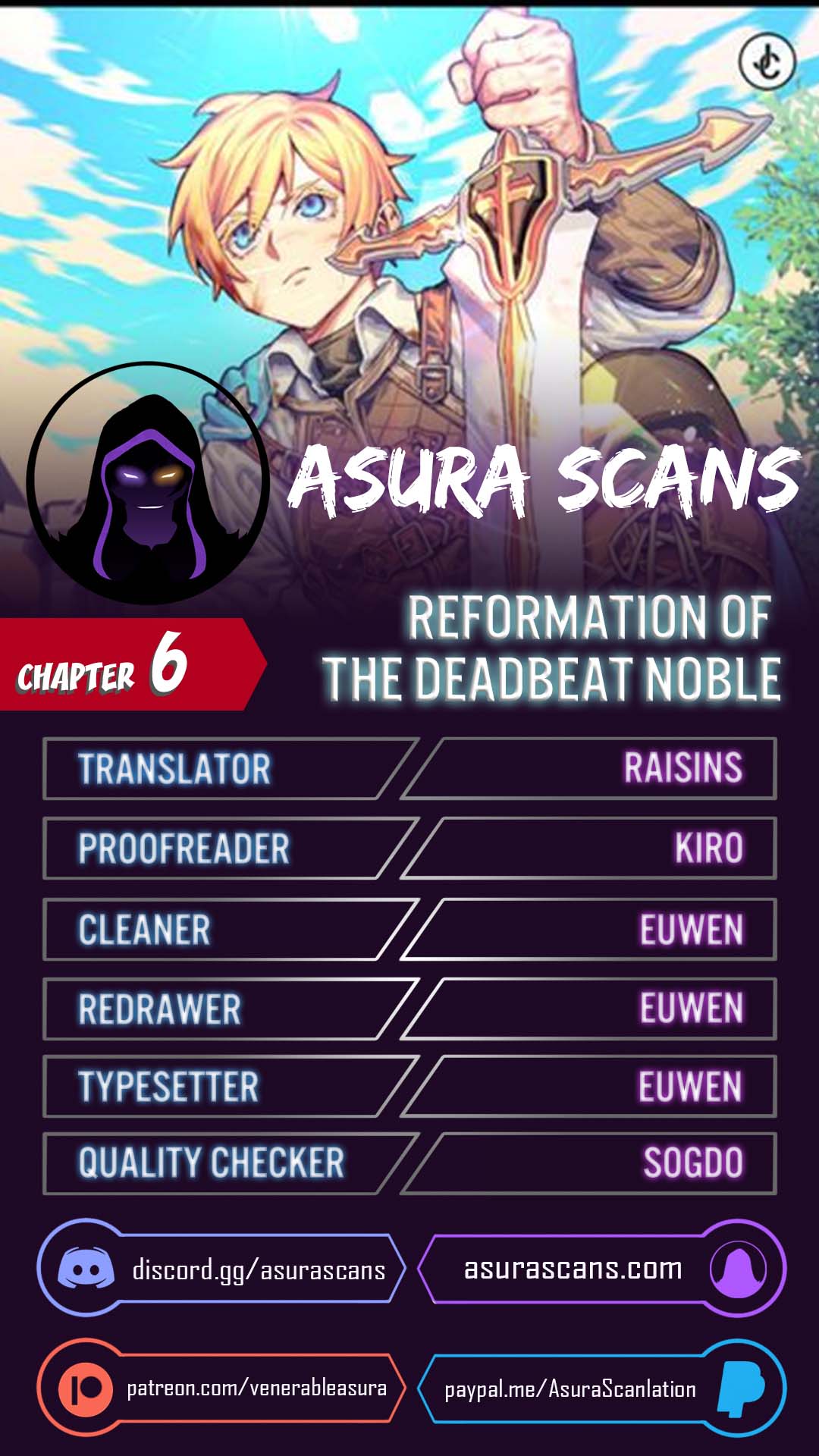 Reformation of the Deadbeat Noble Chapter 6 page 1 - Chapter 6