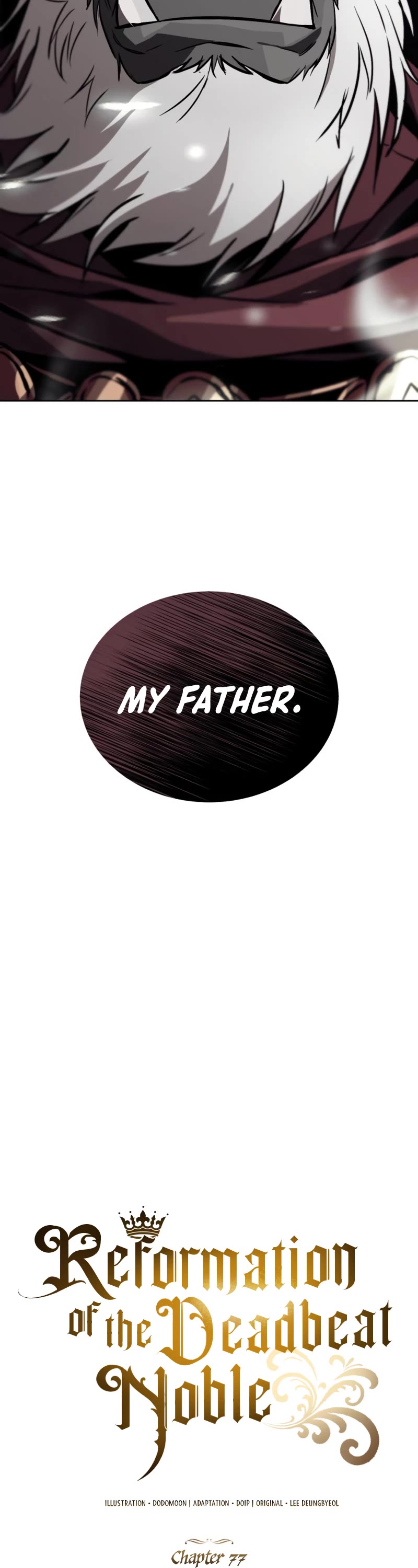 Reformation of the Deadbeat Noble Chapter 77 page 28 - Chapter 77: For my friend