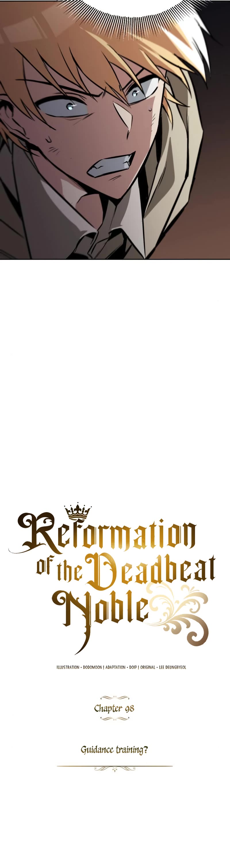 Reformation of the Deadbeat Noble Chapter 98 page 13 - Chapter 98: Guidance training?