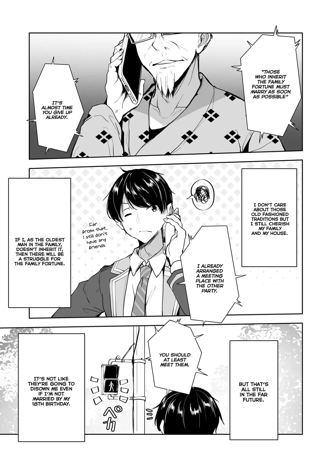 Regarding my Married Life with a Childhood Friend Whom I Thought Was a Boy Going Way Too Smoothly Chapter 1 page 20 - Chapter 1