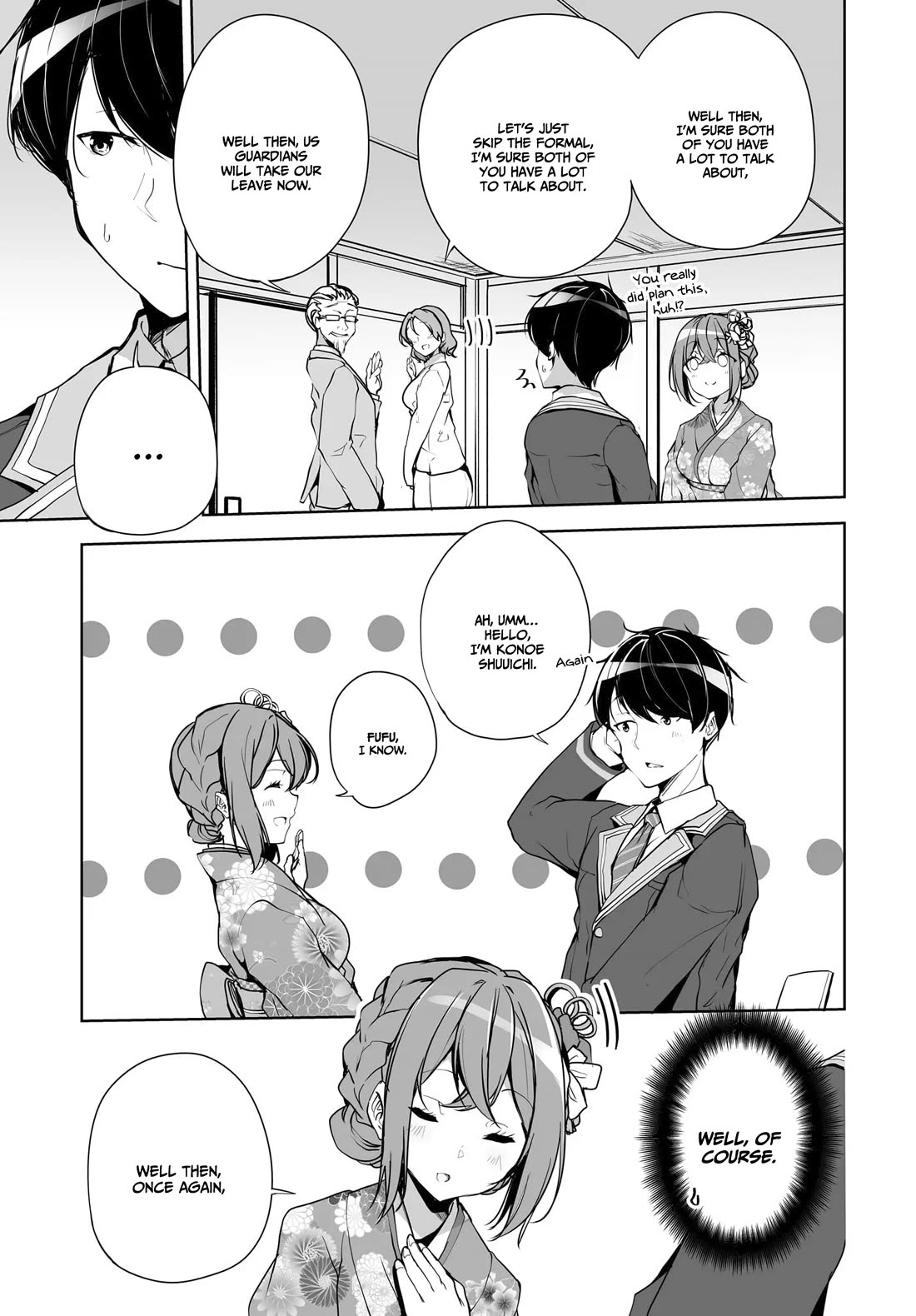Regarding my Married Life with a Childhood Friend Whom I Thought Was a Boy Going Way Too Smoothly Chapter 1 page 26 - Chapter 1