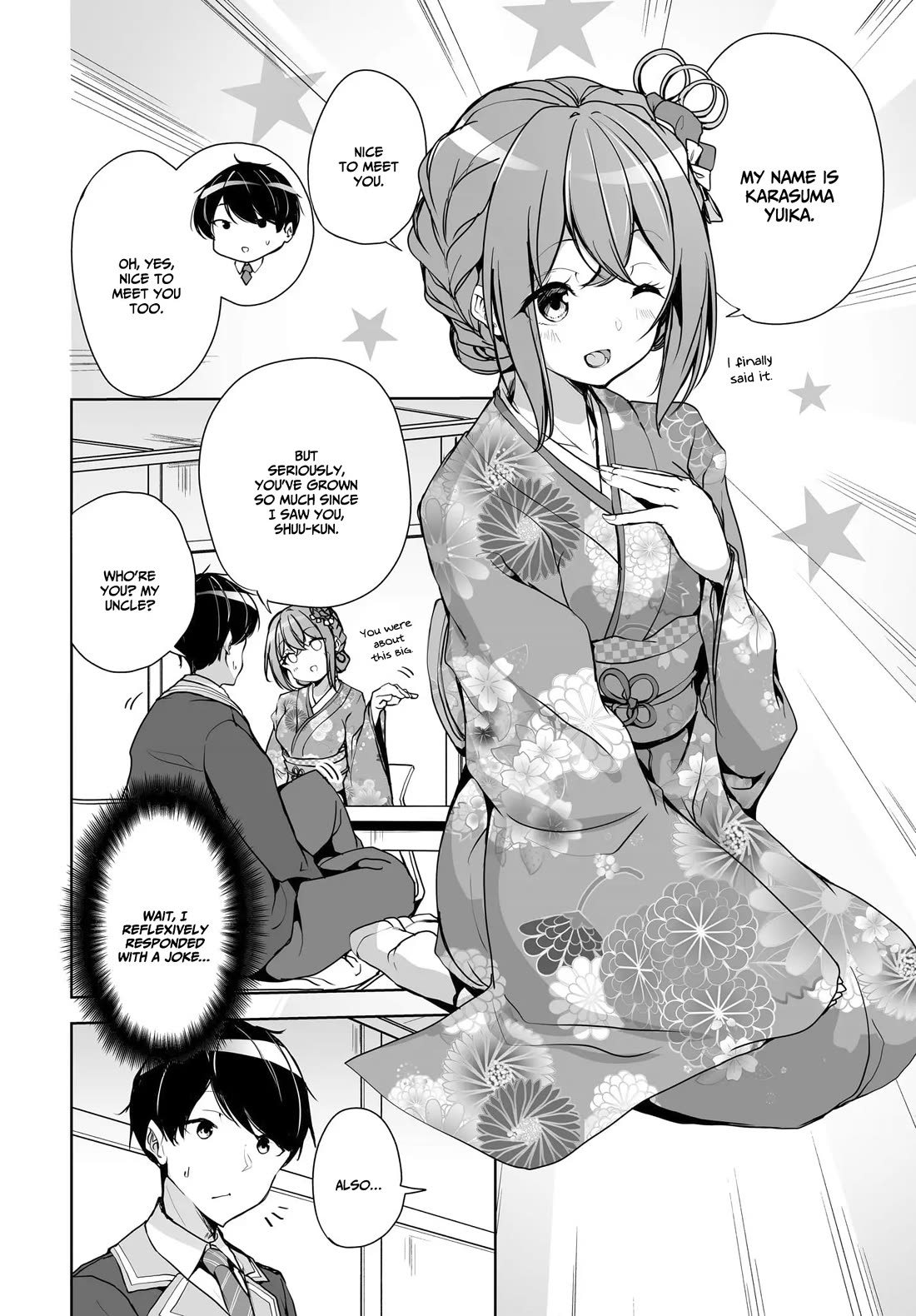 Regarding my Married Life with a Childhood Friend Whom I Thought Was a Boy Going Way Too Smoothly Chapter 1 page 27 - Chapter 1