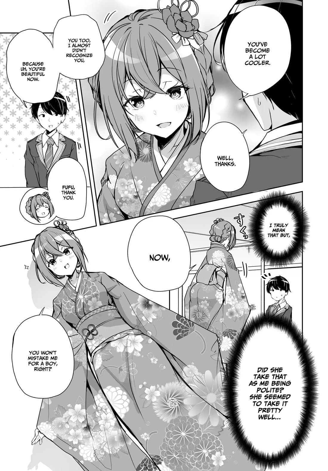 Regarding my Married Life with a Childhood Friend Whom I Thought Was a Boy Going Way Too Smoothly Chapter 1 page 28 - Chapter 1