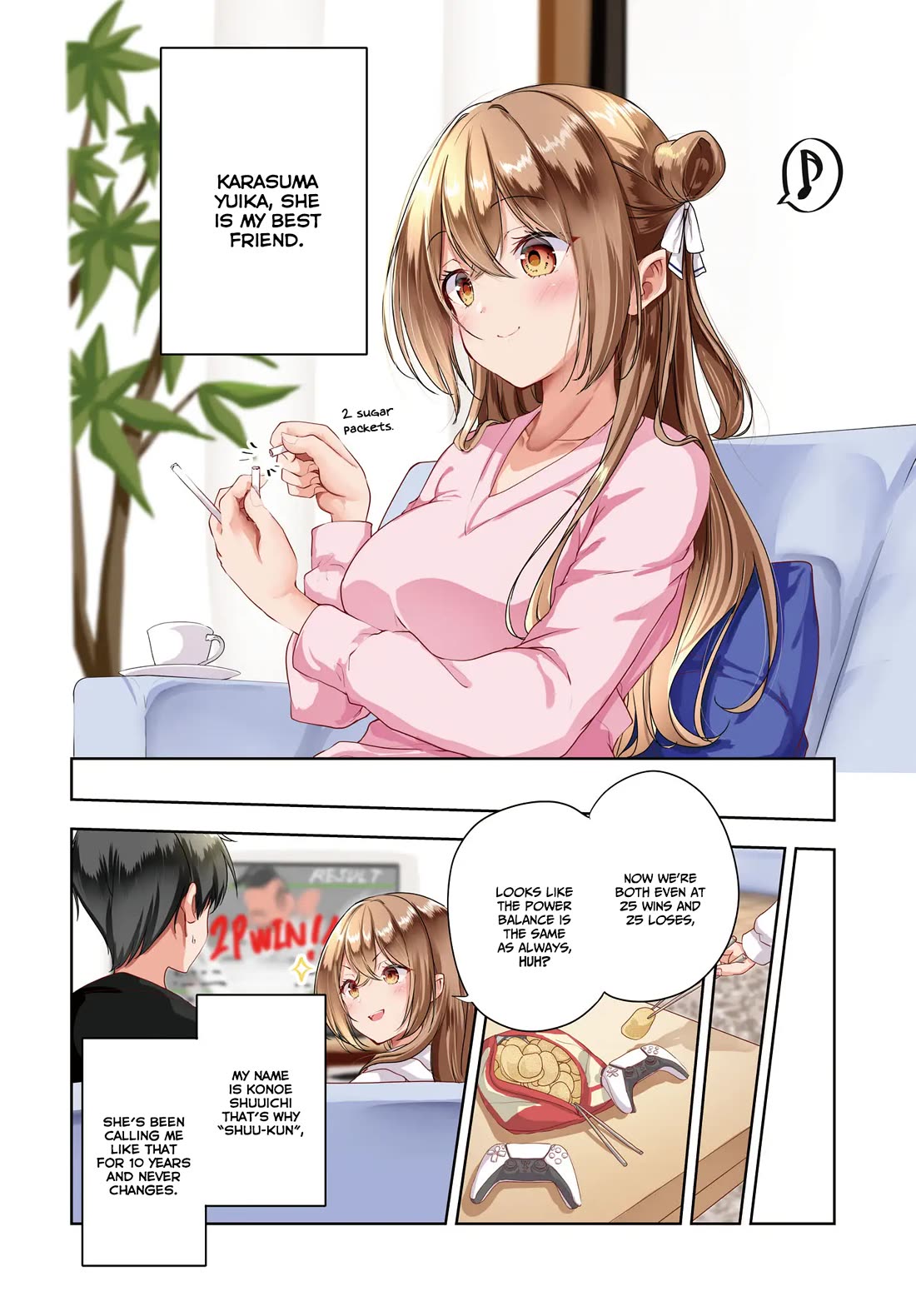 Regarding my Married Life with a Childhood Friend Whom I Thought Was a Boy Going Way Too Smoothly Chapter 1 page 3 - Chapter 1